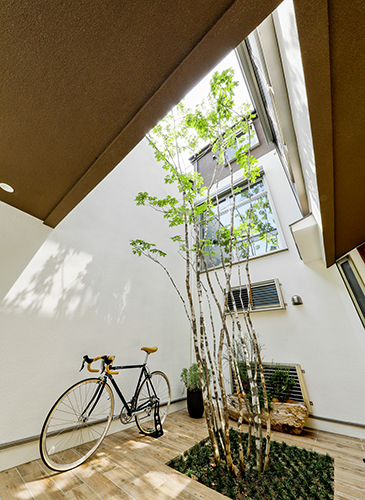 中庭のある建築例