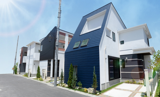 守口市内の住宅街