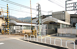 京阪交野線「河内森」駅