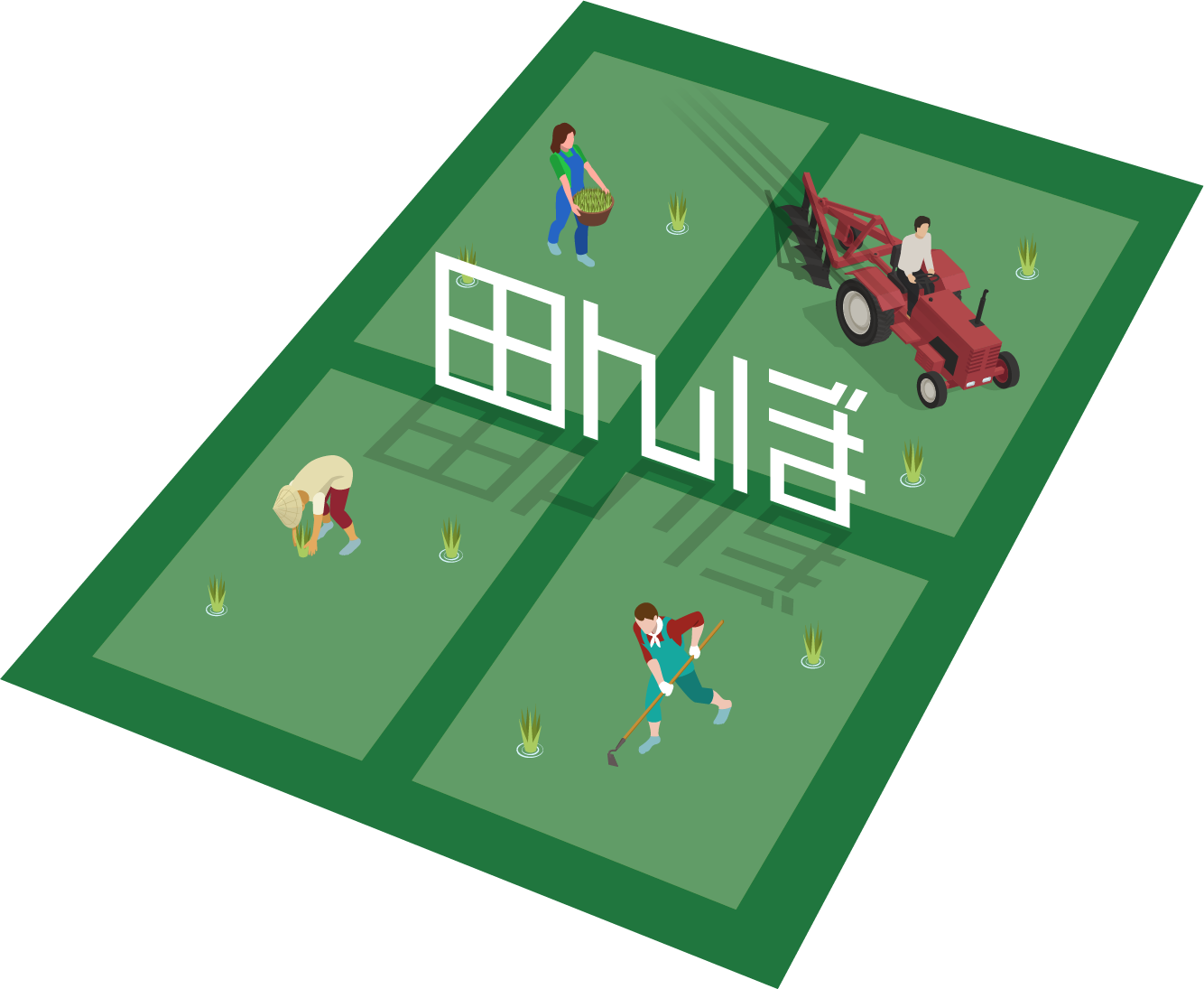 農地を買い取り