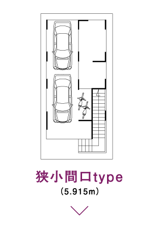 狭小間口type（5.915m）