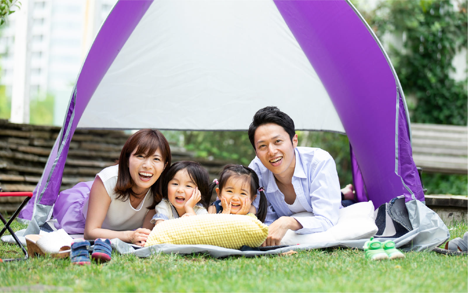 プライベートな庭＝外空間がある